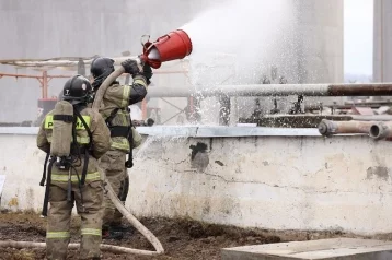 Фото: В УК «Кузбассразрезуголь» ликвидировали «пожар» на складе горюче-смазочных материалов 1