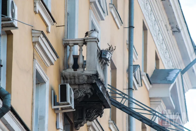 Фото: В Кемерове в доме на Советском проспекте произошёл пожар 5
