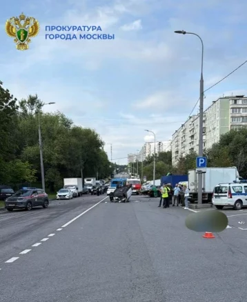 Фото: На юго-западе Москвы водитель насмерть сбил женщину 1
