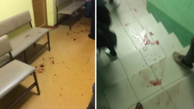 Фото: Опубликованы первые фото с места резни в школе Перми: на детей напали двое в масках 2