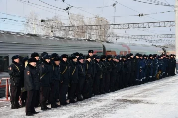 Фото: Сводный отряд кузбасской полиции отправился в командировку на Северный Кавказ 1