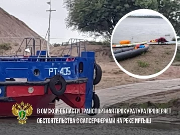 Фото: Женщину затянуло под баржу во время сапсёрфинга под Омском 1