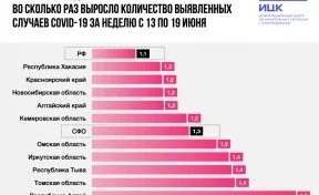 Опубликована статистика по коронавирусу в Кузбассе за неделю с 13 по 19 июня