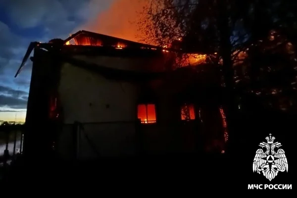 В Новокузнецке сгорело здание евангельской церкви