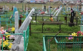 В Свердловской области школьники занялись паркуром на кладбище