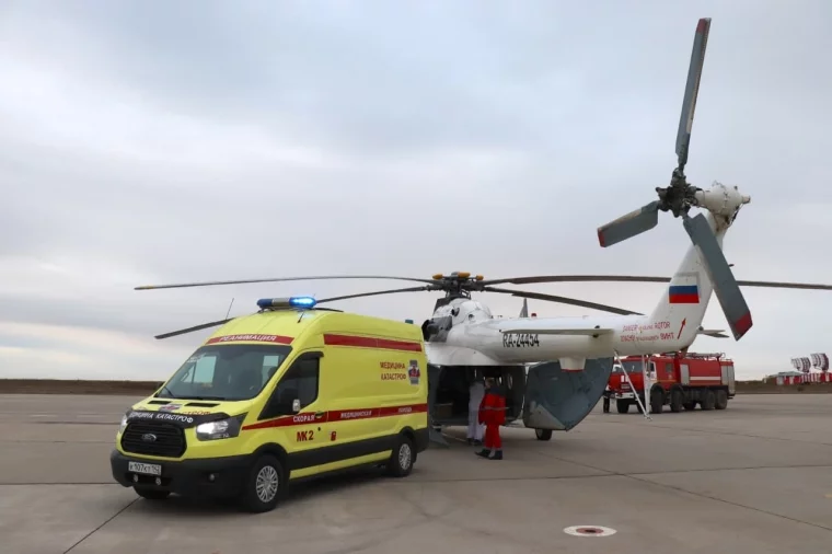 Фото: Медицинский спецназ: как работает санитарная авиация в Кузбассе 5