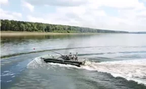 В Кузбассе во время учений танки ушли под воду