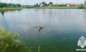 В Кузбассе двое детей пошли ко дну пруда на самодельном плоту