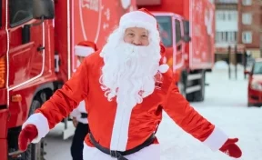 «Рождественский караван Coca-Cola» посетил Кемерово