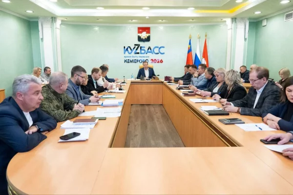 Глава Кемерова провёл совещание по подготовке к таянию снега
