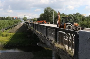 Фото: Мэр Кемерова подвел итоги первой недели ремонтных работ на Красноармейском мосту 1