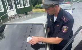 Кузбассовец с незаконной тонировкой автомобиля привлёк внимание сотрудников ГАИ