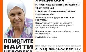 Пожилая женщина с ведром ушла в лес и пропала в Кузбассе