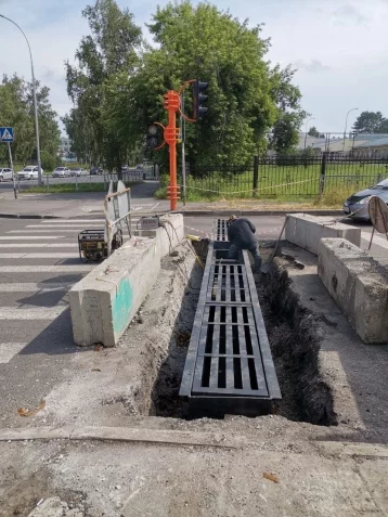 Фото: В Кемерове ремонтные работы на улице Сибиряков-Гвардейцев продлили до 7 июля 1