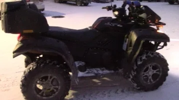 Фото: Погоню за похитителем квадроцикла в Кузбассе сняли на видео 1