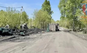 В Осинниках грузовик с углём устроил тройное ДТП: пострадали 5 человек