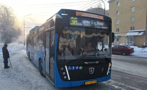 В Кемерове обновлённая схема движения автобуса №38 станет постоянной со 2 февраля 