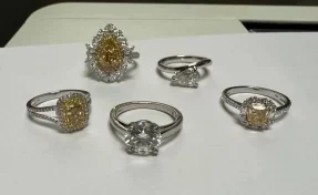 В аэропорту Внуково таможенники изъяли 5 колец на 18,5 миллиона рублей