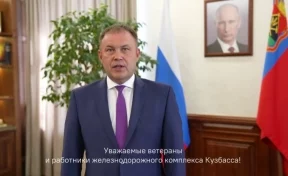 Губернатор Илья Середюк поздравил кузбассовцев с Днём железнодорожника
