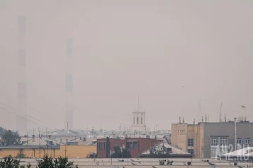 Фото: Дым от красноярских пожаров задержится в Кузбассе до конца недели 1