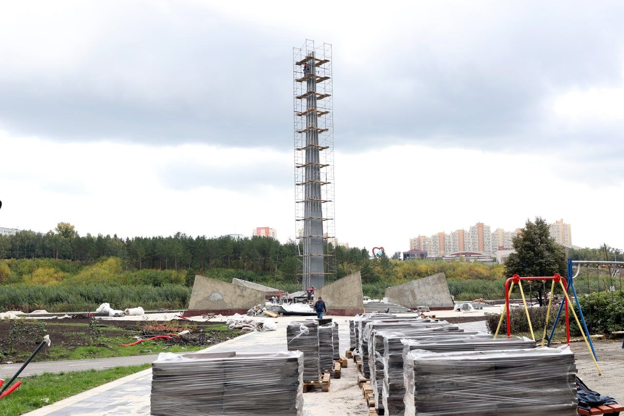 Цивилёв заявил, что стела «Город трудовой доблести» в Кемерове откроется 23 ноября
