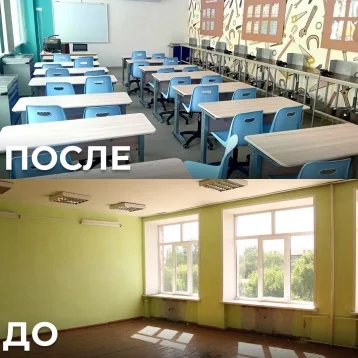 Фото: В Кузбассе после ремонта открыли школу с телестудией и пресс-центром 5