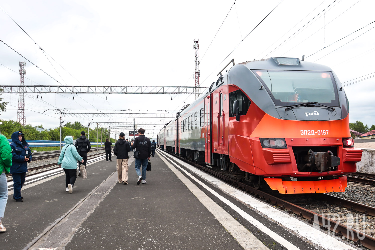 Пассажиропоток электрички Кемерово — Берёзовский вырос на треть за один месяц