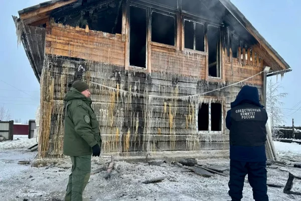 В Якутии трое детей погибли в результате пожара