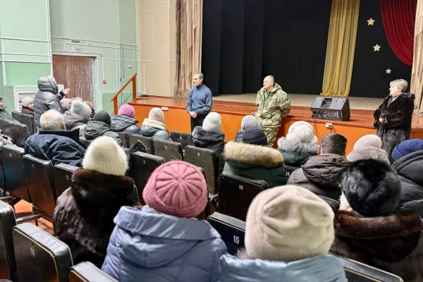 Власти Анжеро-Судженска встретились с жителями замерзающего посёлка Рудничный