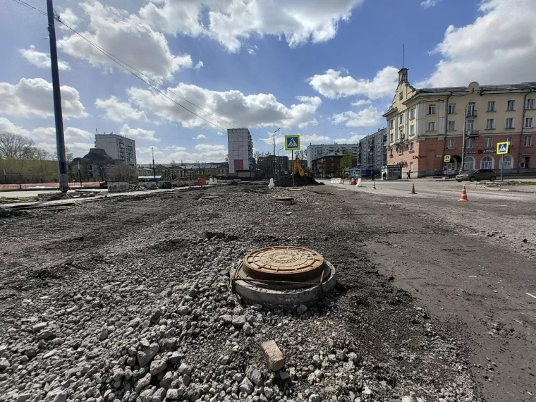 Фото: Мэр Новокузнецка: на улице 1 Мая началось благоустройство 4