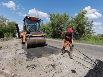 Фото: Власти Кемерова рассказали о ходе ремонтных работ на Казачьем тракте 1