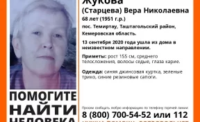 В Кузбассе больше недели ищут пропавшую 68-летнюю женщину