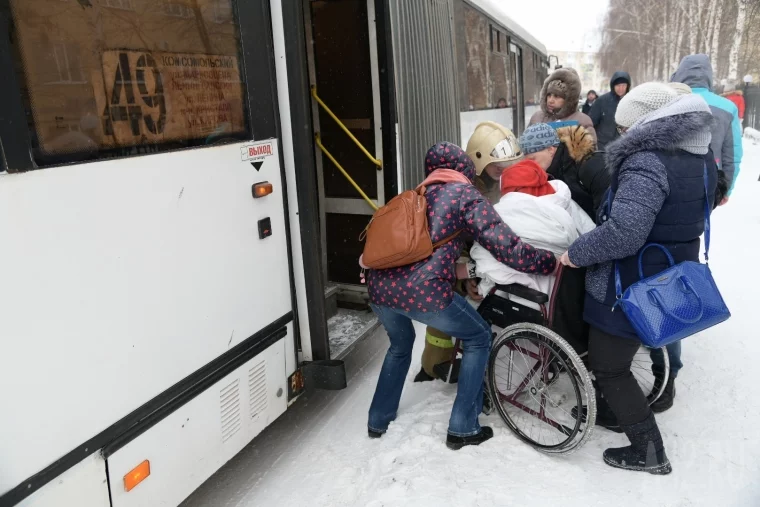 Фото: Эвакуация в Кемерове 40