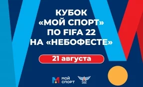 В рамках «НЕБОФЕСТА» пройдёт Кубок «Мой спорт» по интерактивному футболу