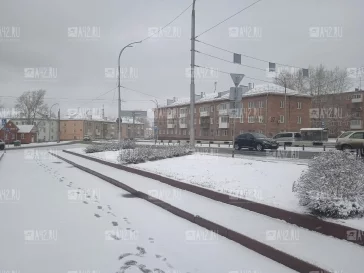 Фото: Февраль в апреле: Кемерово и Новокузнецк засыпало снегом 2