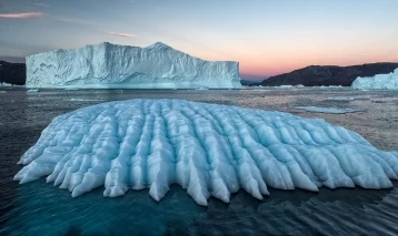 Фото: В ледяном щите Гренландии найден гигантский метеоритный кратер 1