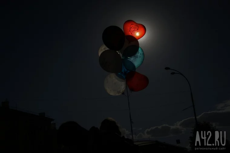 Фото: Впервые за 55 лет кемеровчане увидели кольцеобразное солнечное затмение 12
