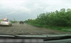 Кузбасские инспекторы ДПС прострелили колёса пьяного лихача на «Ниве»