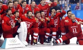 Стала известна реакция МОК на исполнение гимна России хоккеистами на Олимпиаде 
