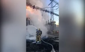 Трансформаторная подстанция вспыхнула в Оренбурге