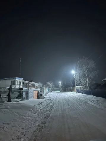 Фото: В селе под Новокузнецком появилось уличное освещение только после вмешательства прокурора 1