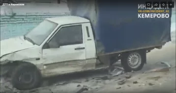 Фото: Появилось видео последствий жёсткого ДТП в Кемерове  1