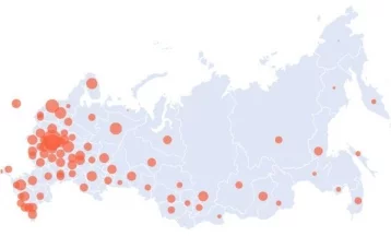Фото: Количество больных коронавирусом в России на 15 апреля 1