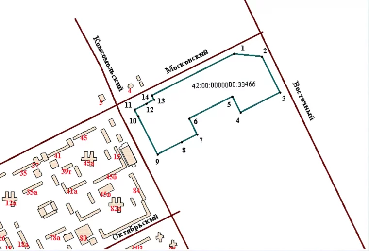 Схема: администрация города Кемерово