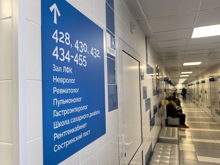 Фото: В Кемерове завершился ремонт в поликлинике №5, начатый в 2021 году 5