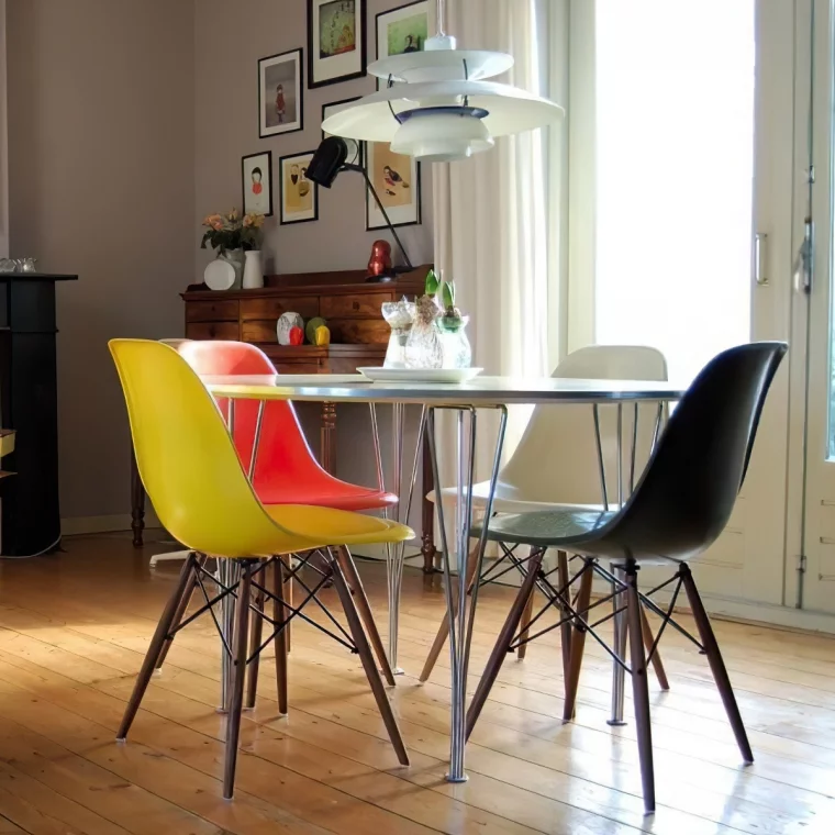 Фото: Дизайнерские пластиковые стулья в интерьере: как выбрать и где поставить 3