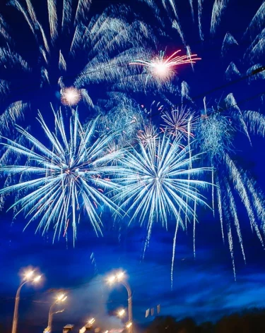 В Кемерове определили 12 площадок для запуска салютов в январские праздники