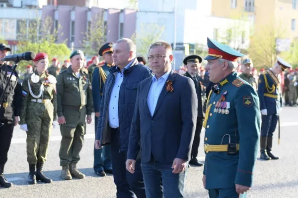 Илья Середюк проверил подготовку к маршу Победы в Новокузнецке