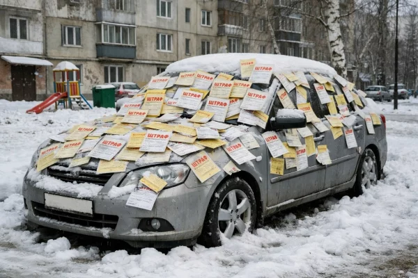 Кузбассовец лишился права ездить на машине из-за 65 неоплаченных штрафов