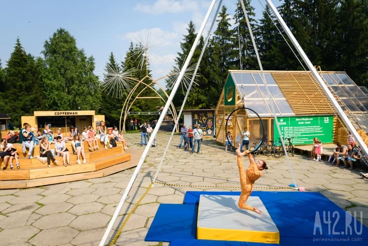Фото: Фестиваль Skyline: соревнования по воздушно-спортивному эквилибру в Кемерове 39